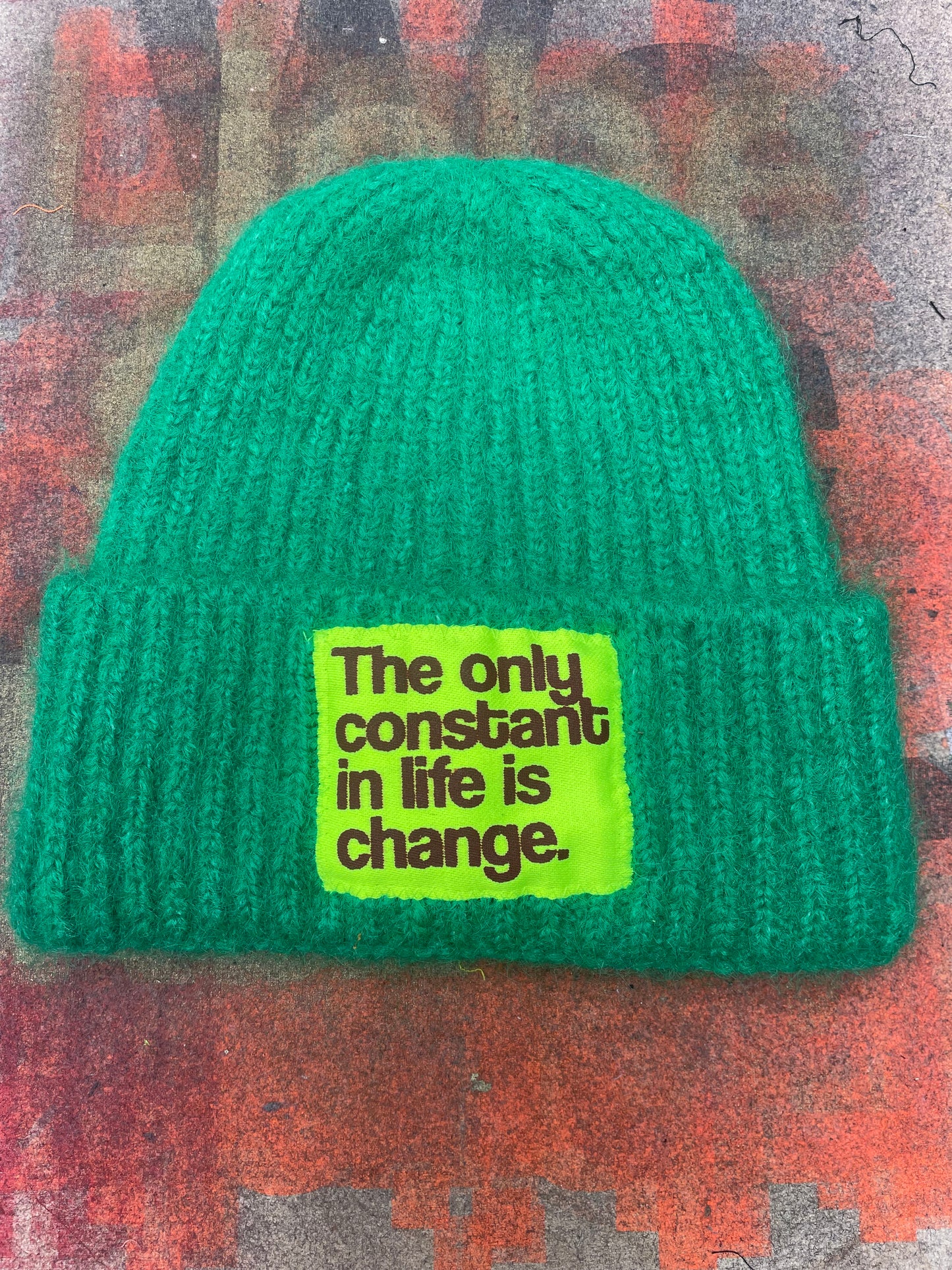 Green Beanie