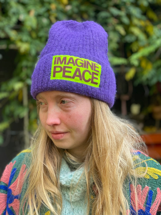 Purple Beanie