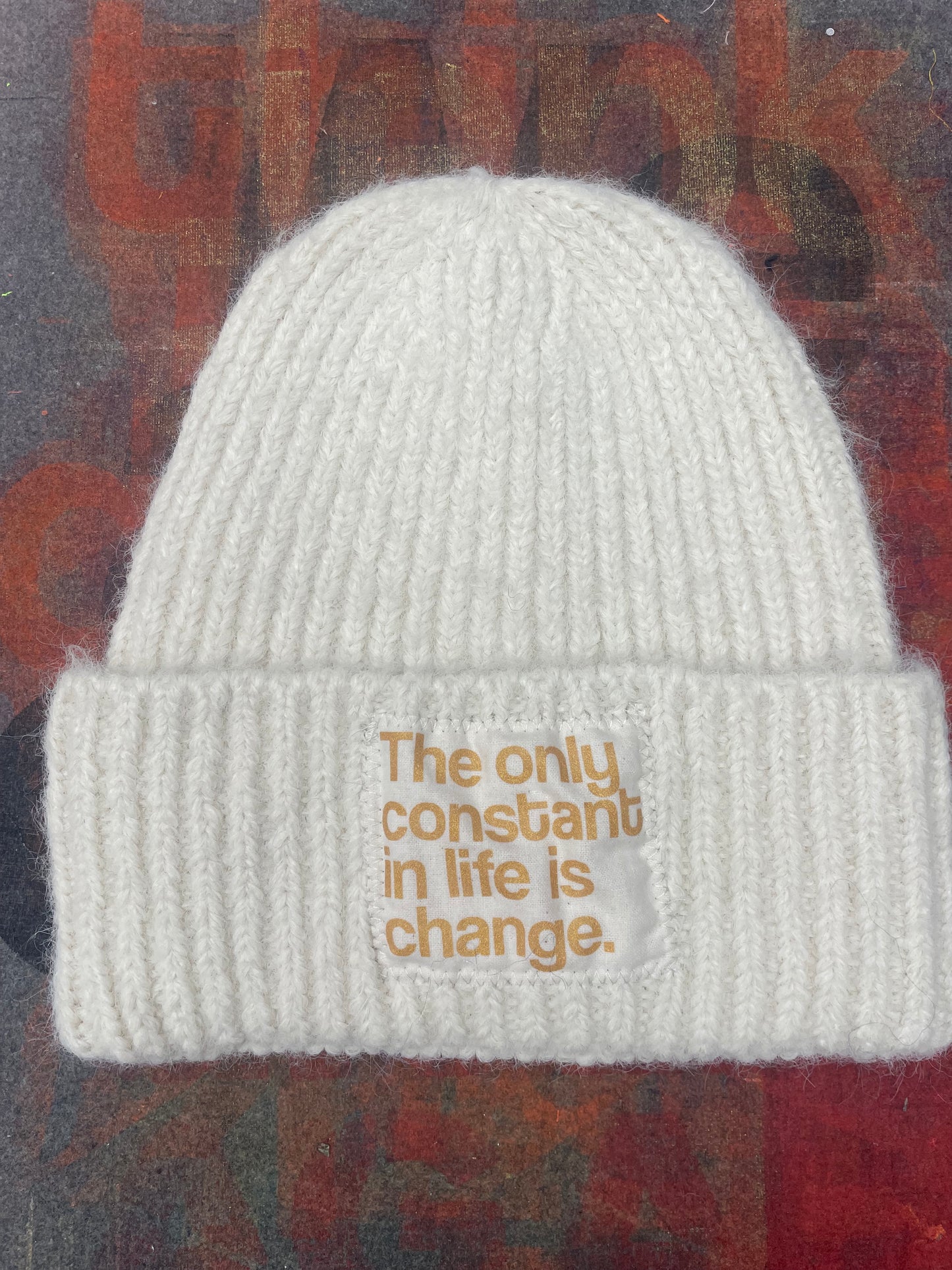 Off White Beanie