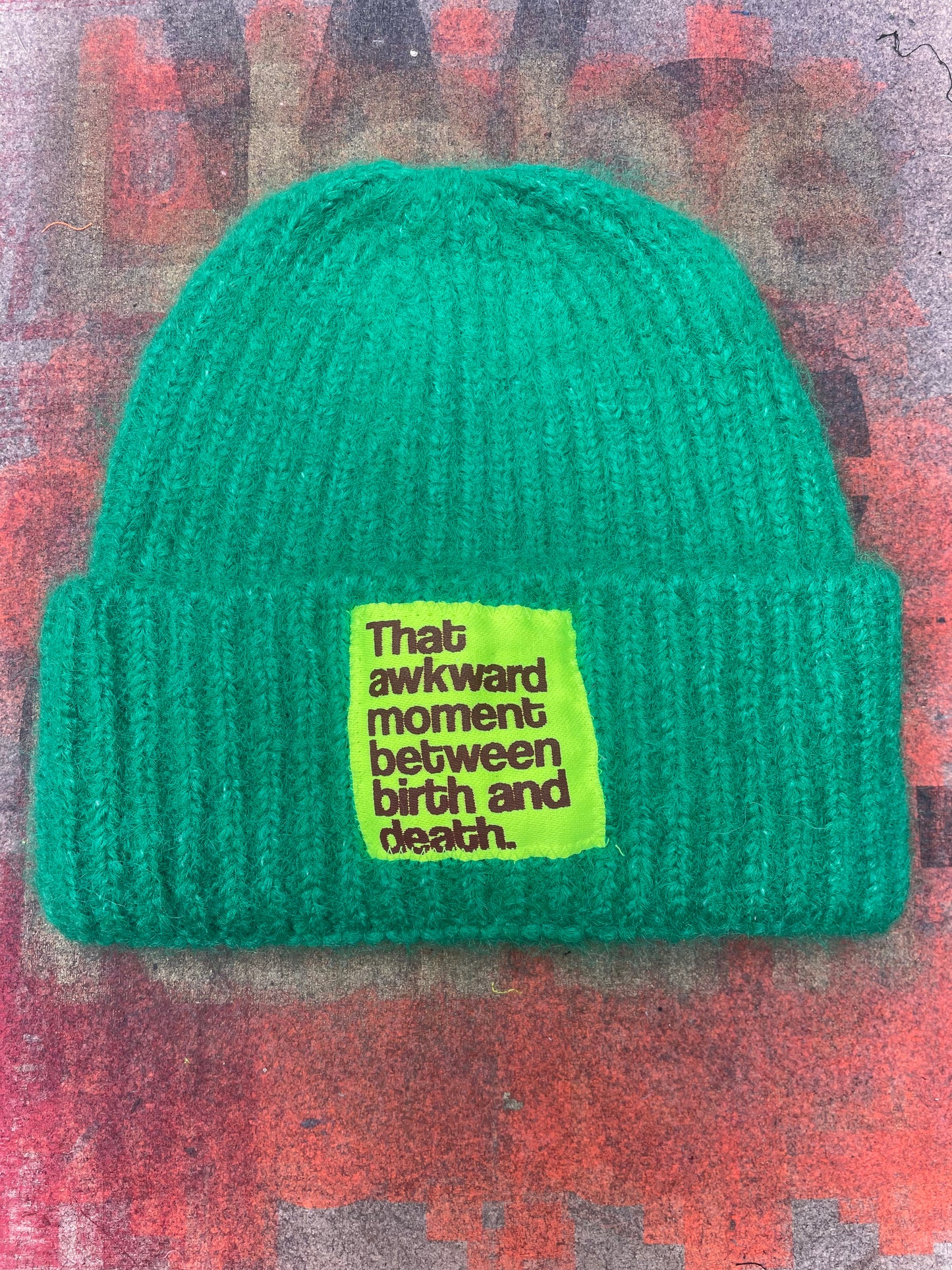 Green Beanie