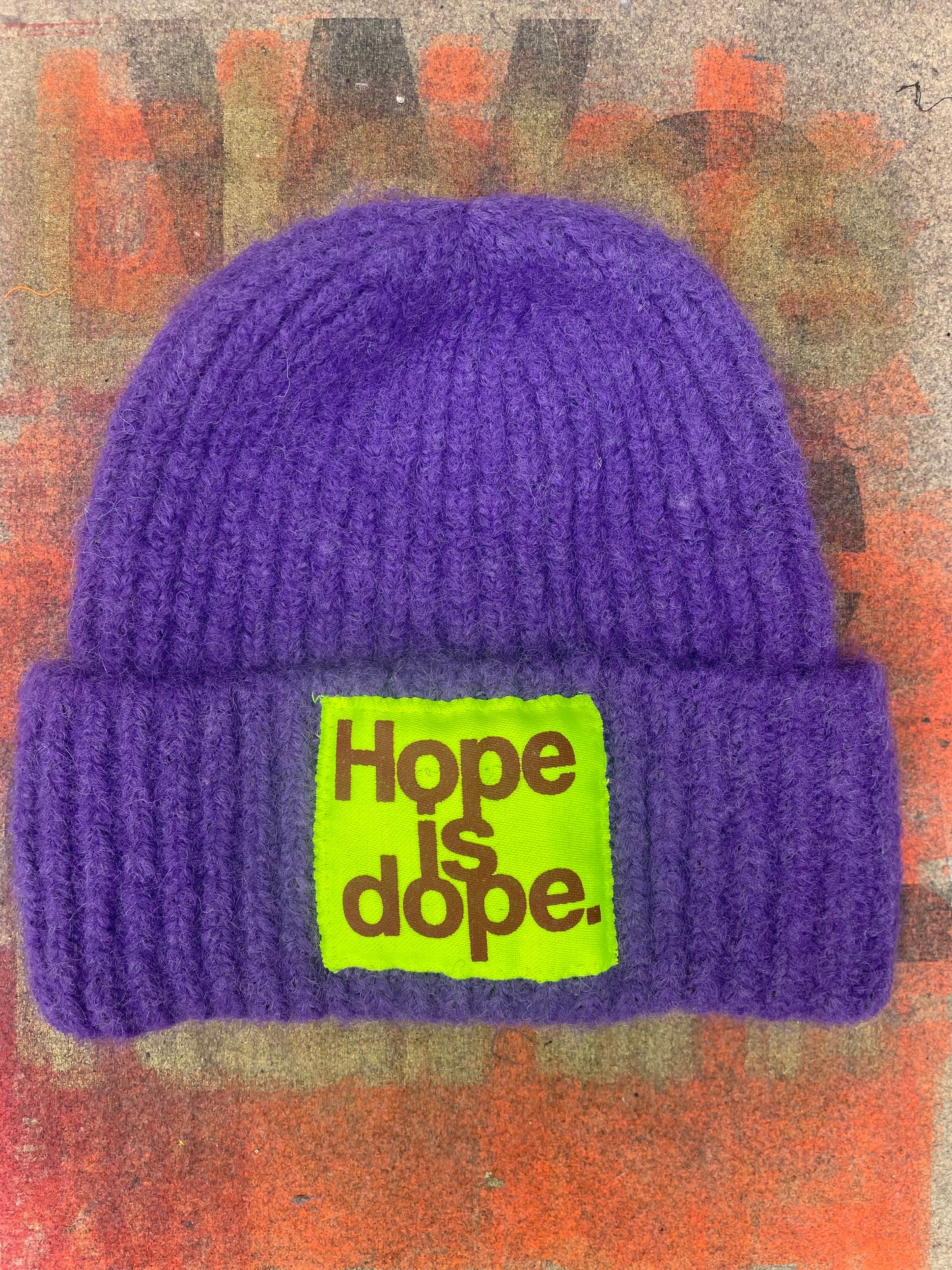 Purple Beanie