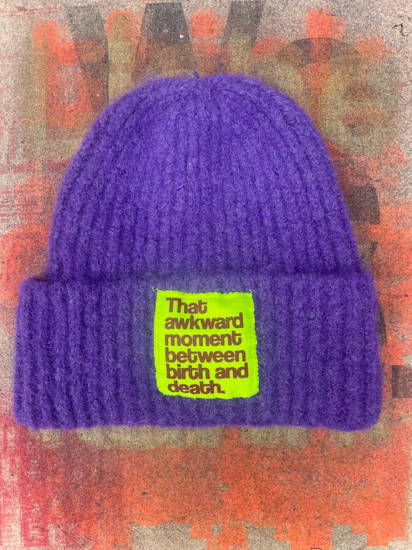Purple Beanie