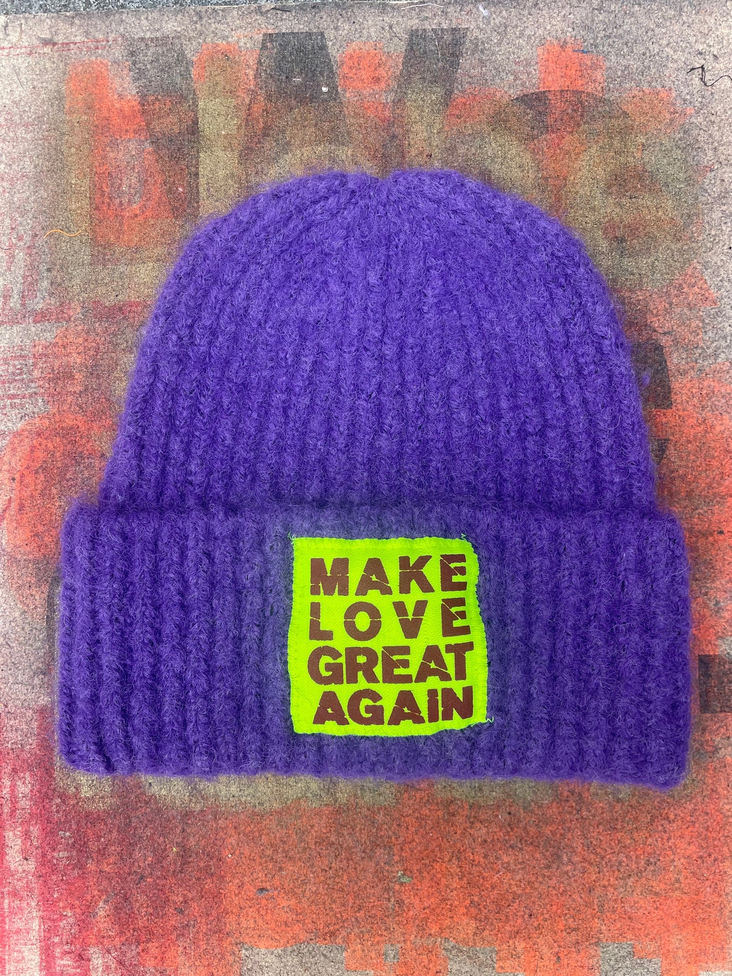 Purple Beanie