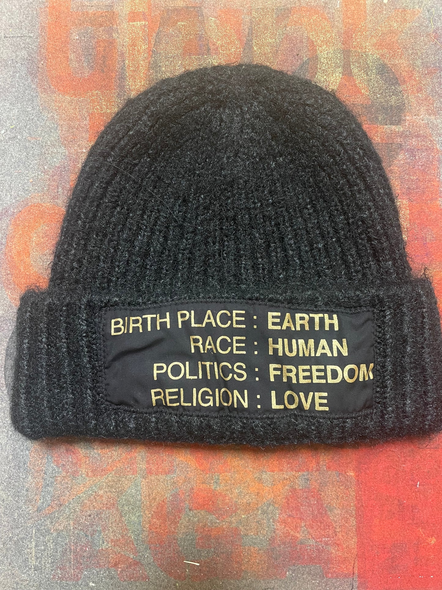 Black Beanie