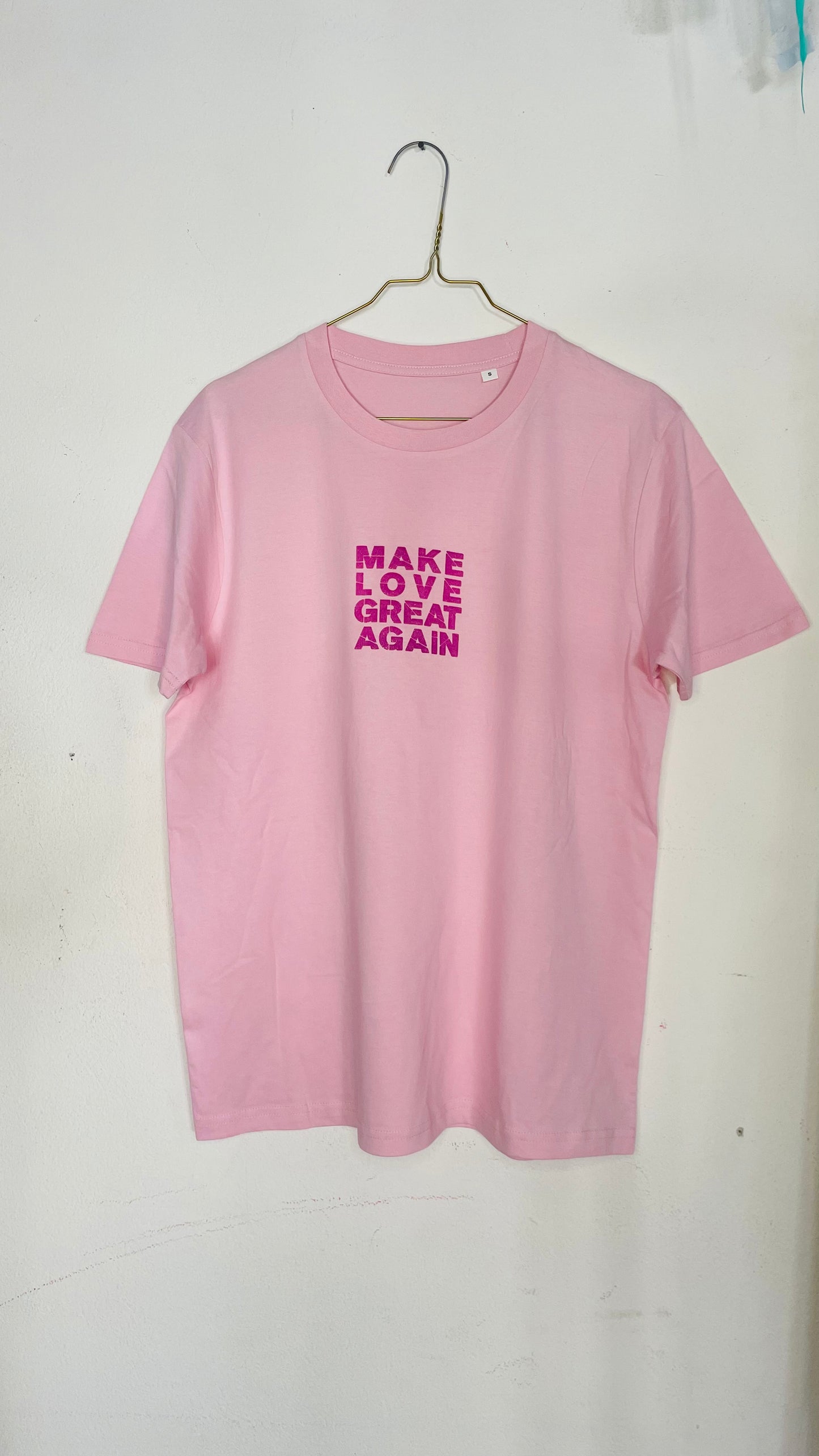 Make Love Great Again Pink Tee