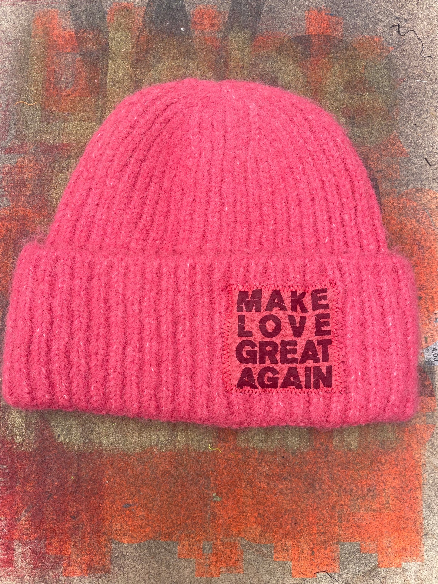 Pink Beanie