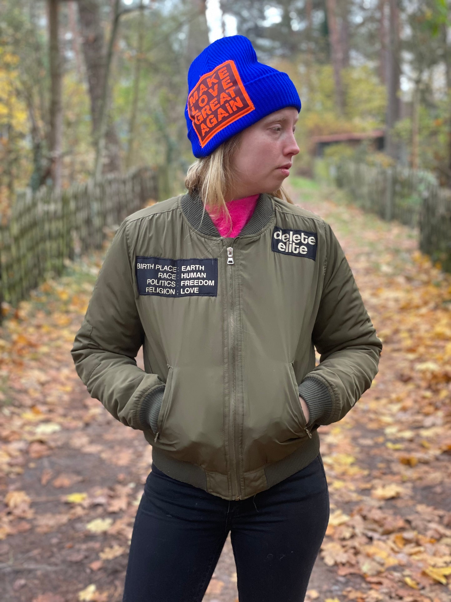 Peace UPcycled Pilot Jacket