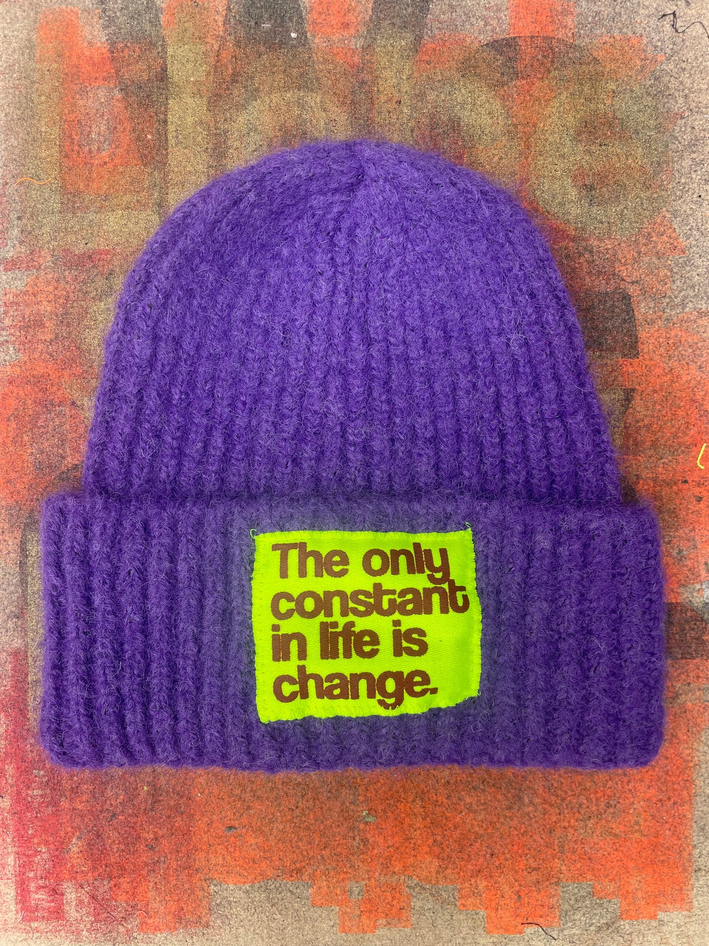 Purple Beanie