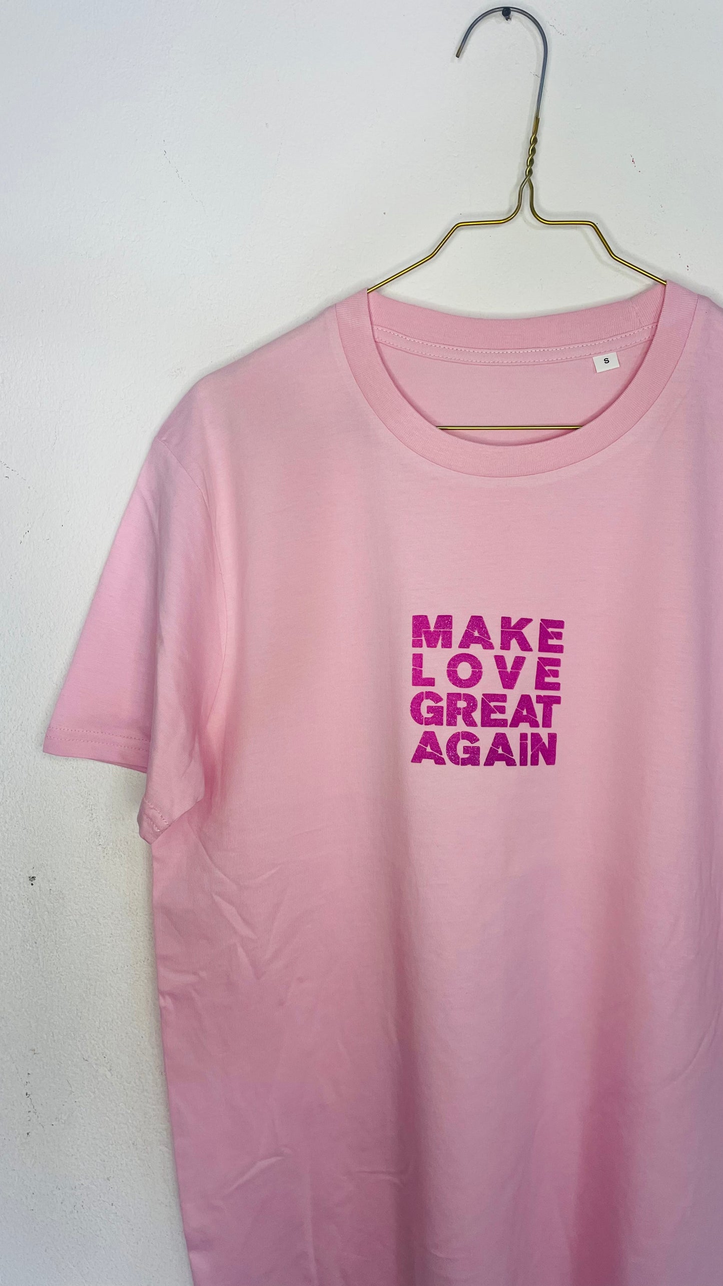 Make Love Great Again Pink Tee