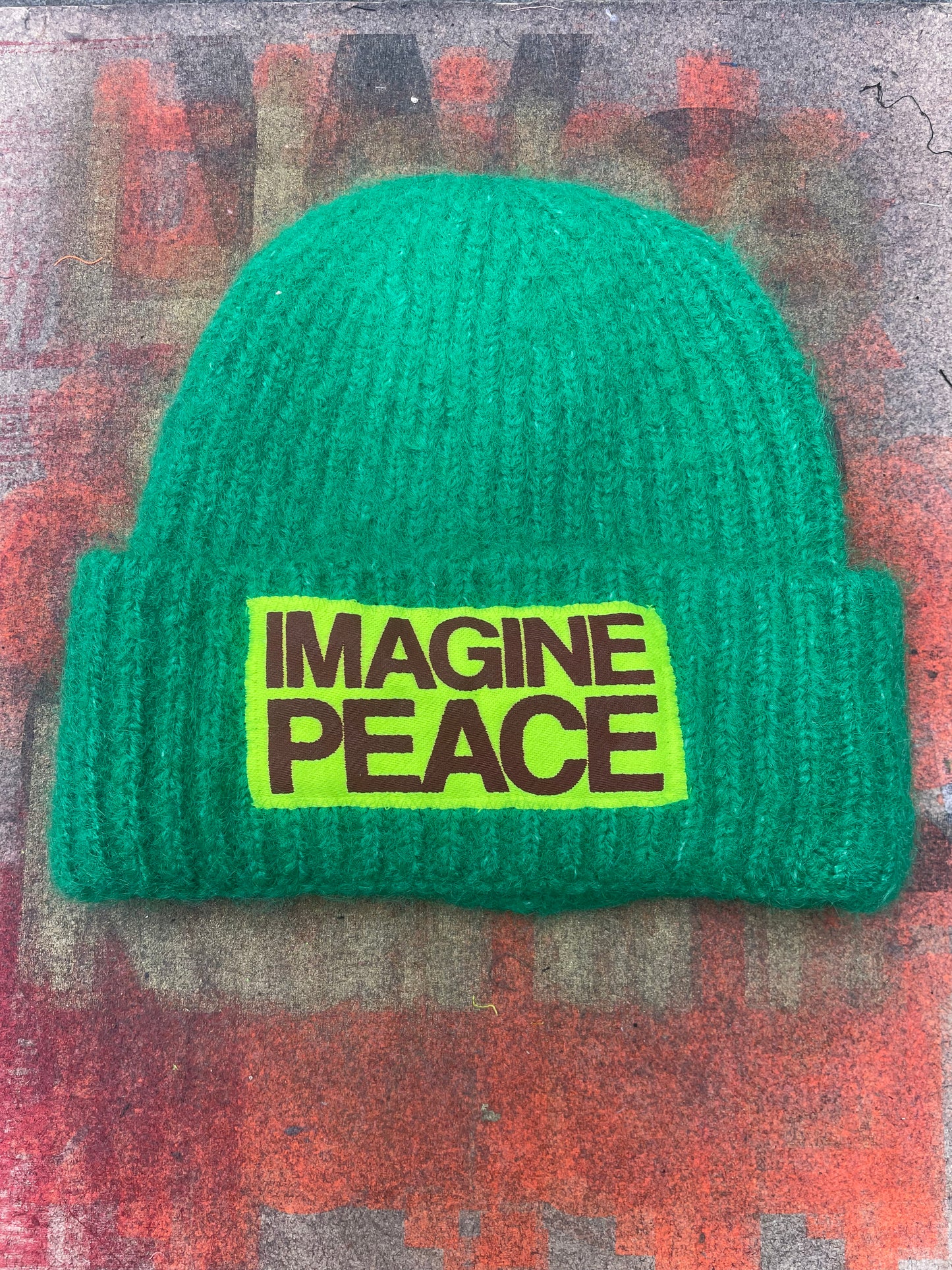 Green Beanie