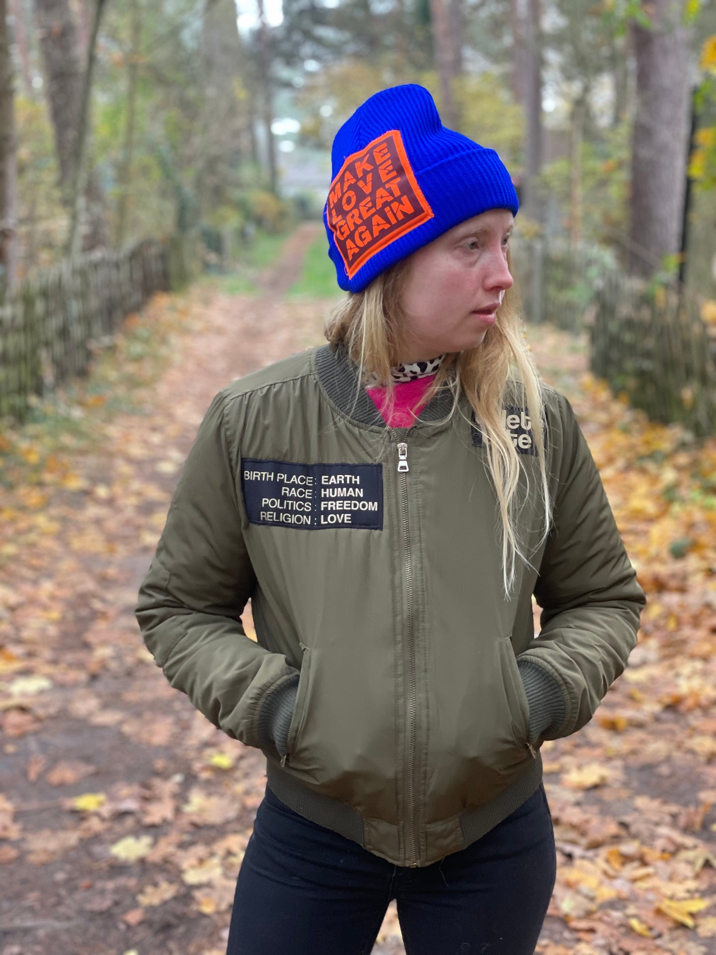 Peace UPcycled Pilot Jacket