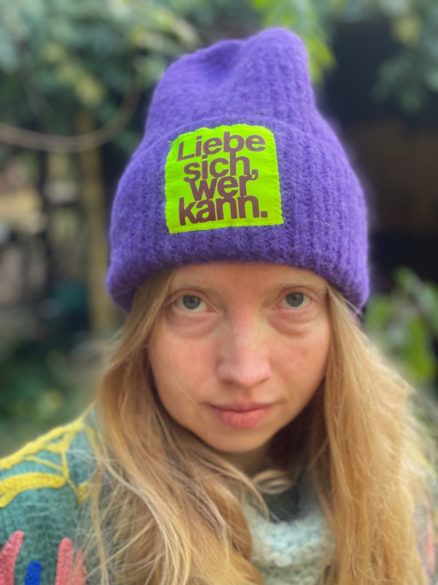 Purple Beanie