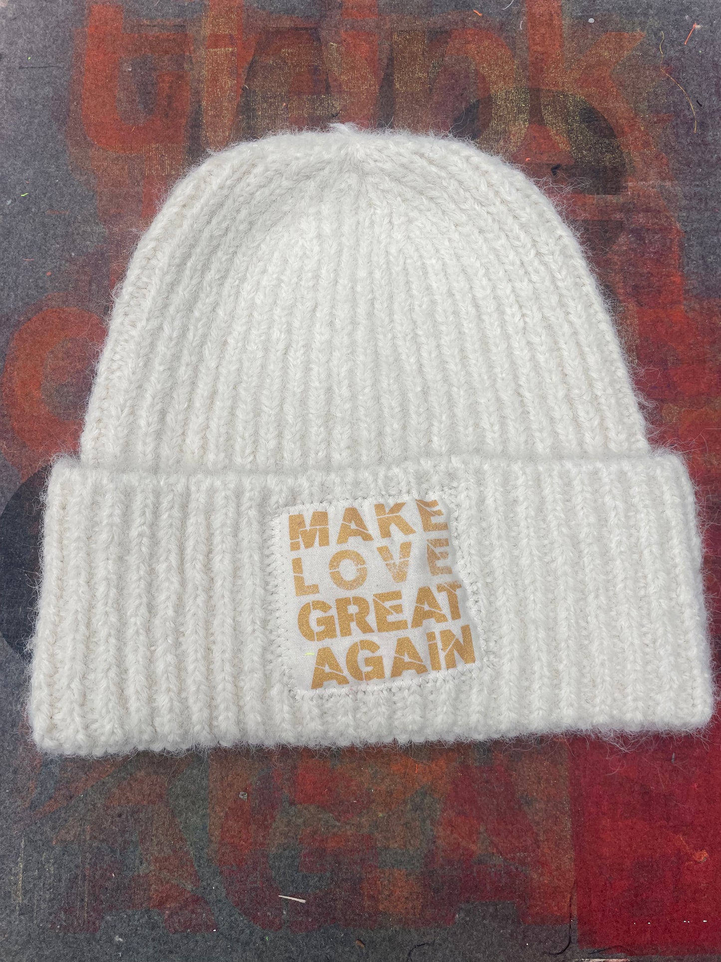 Off White Beanie