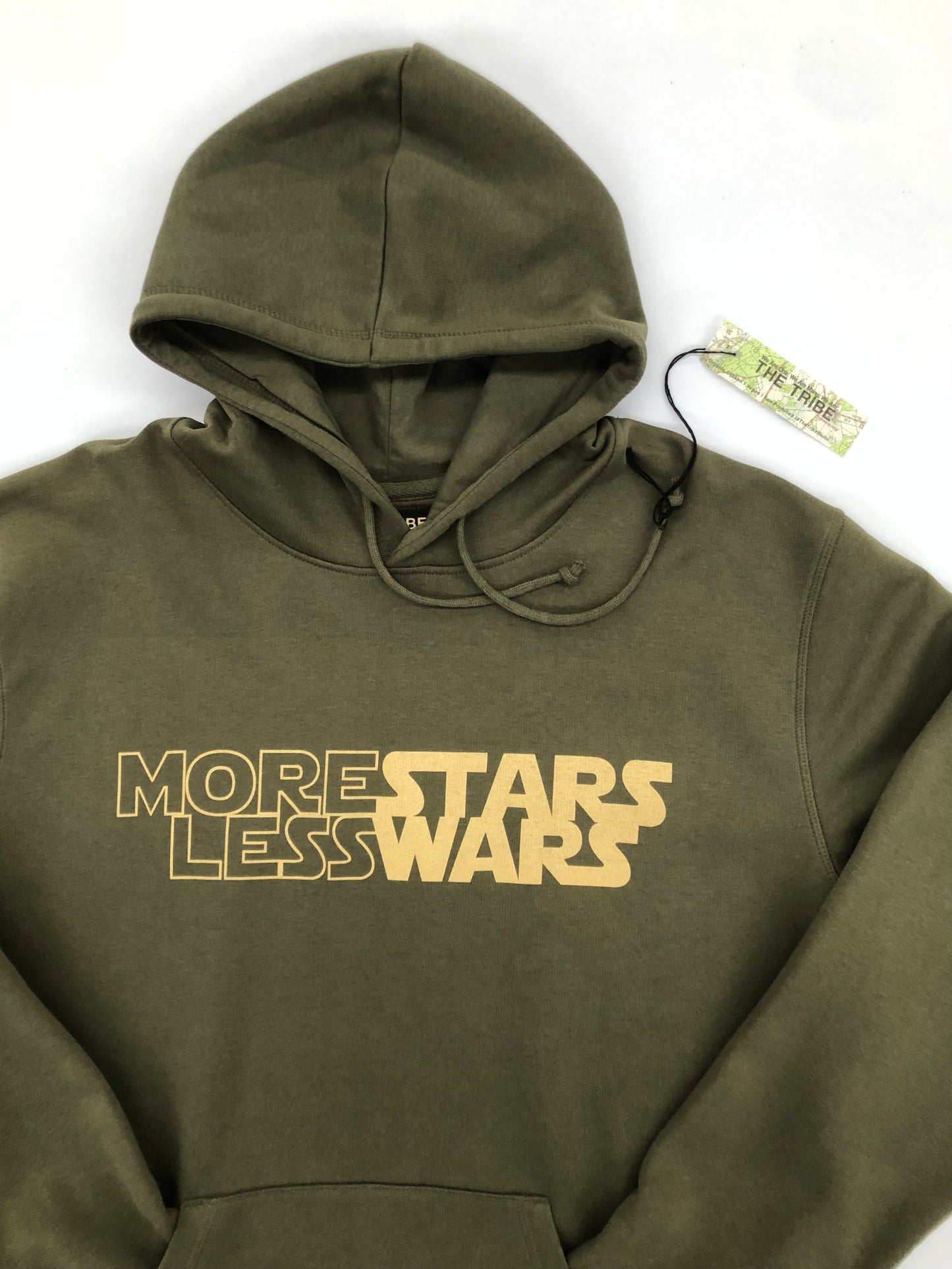 Olive Stars Hoodie