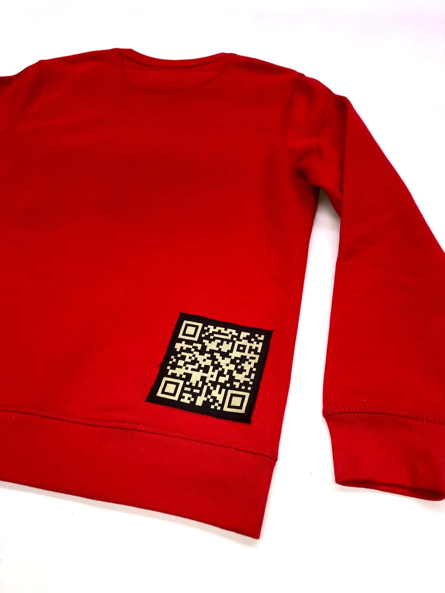 Make Love Patched Sweater