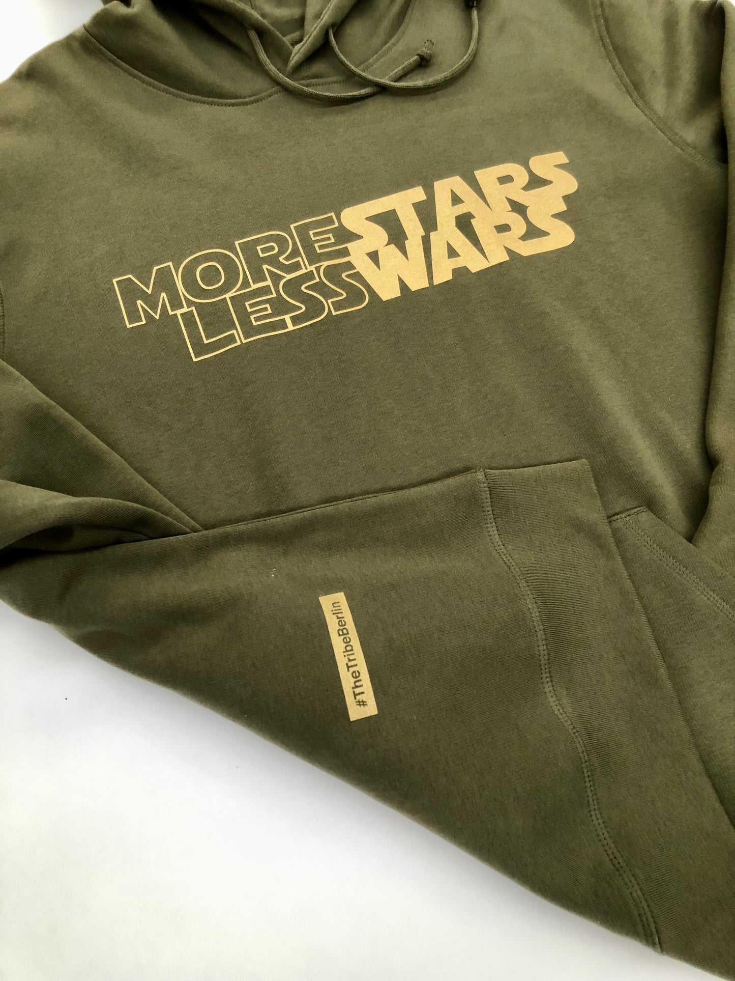 Olive Stars Hoodie