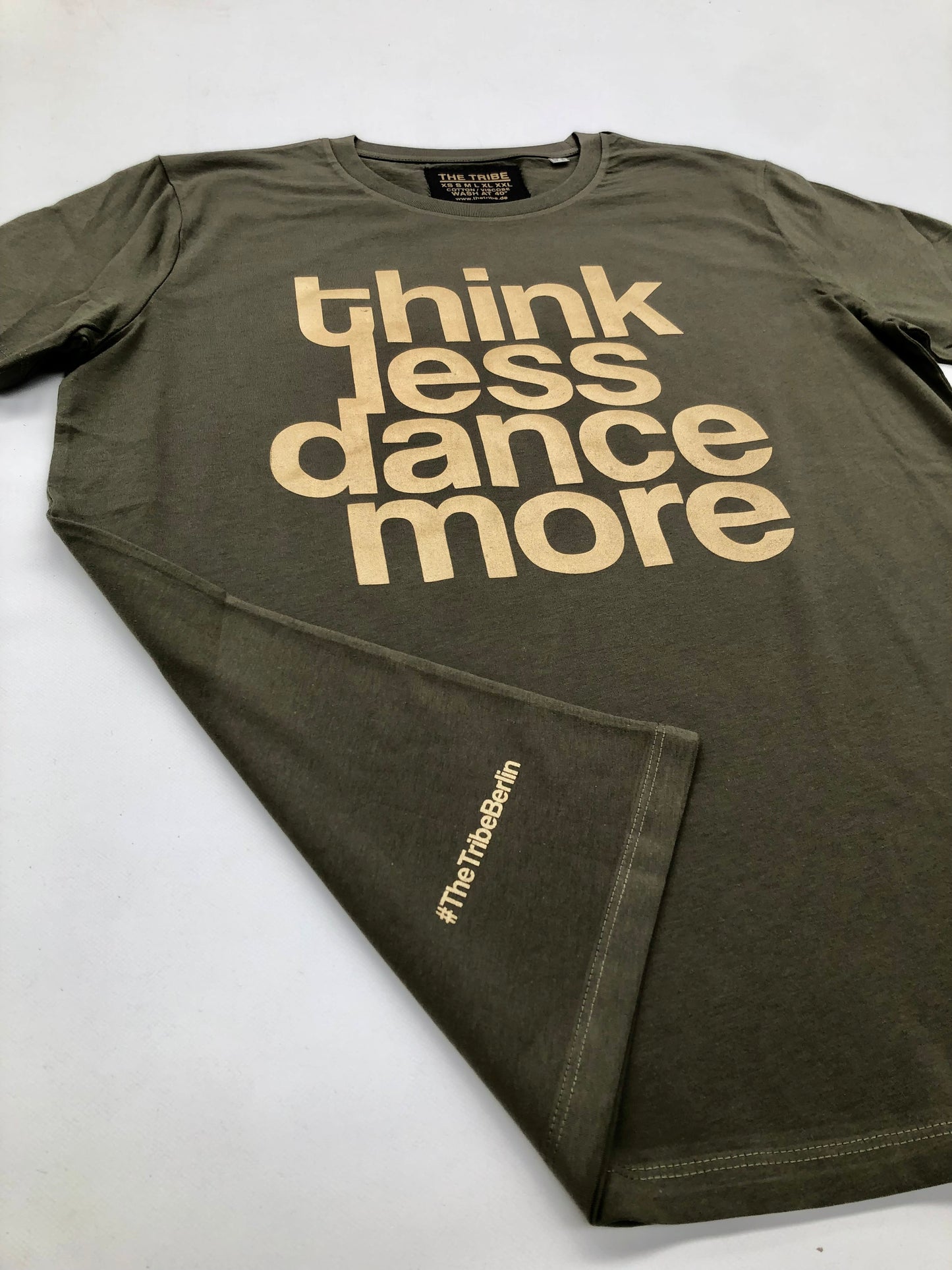 Dance More Olive Tee