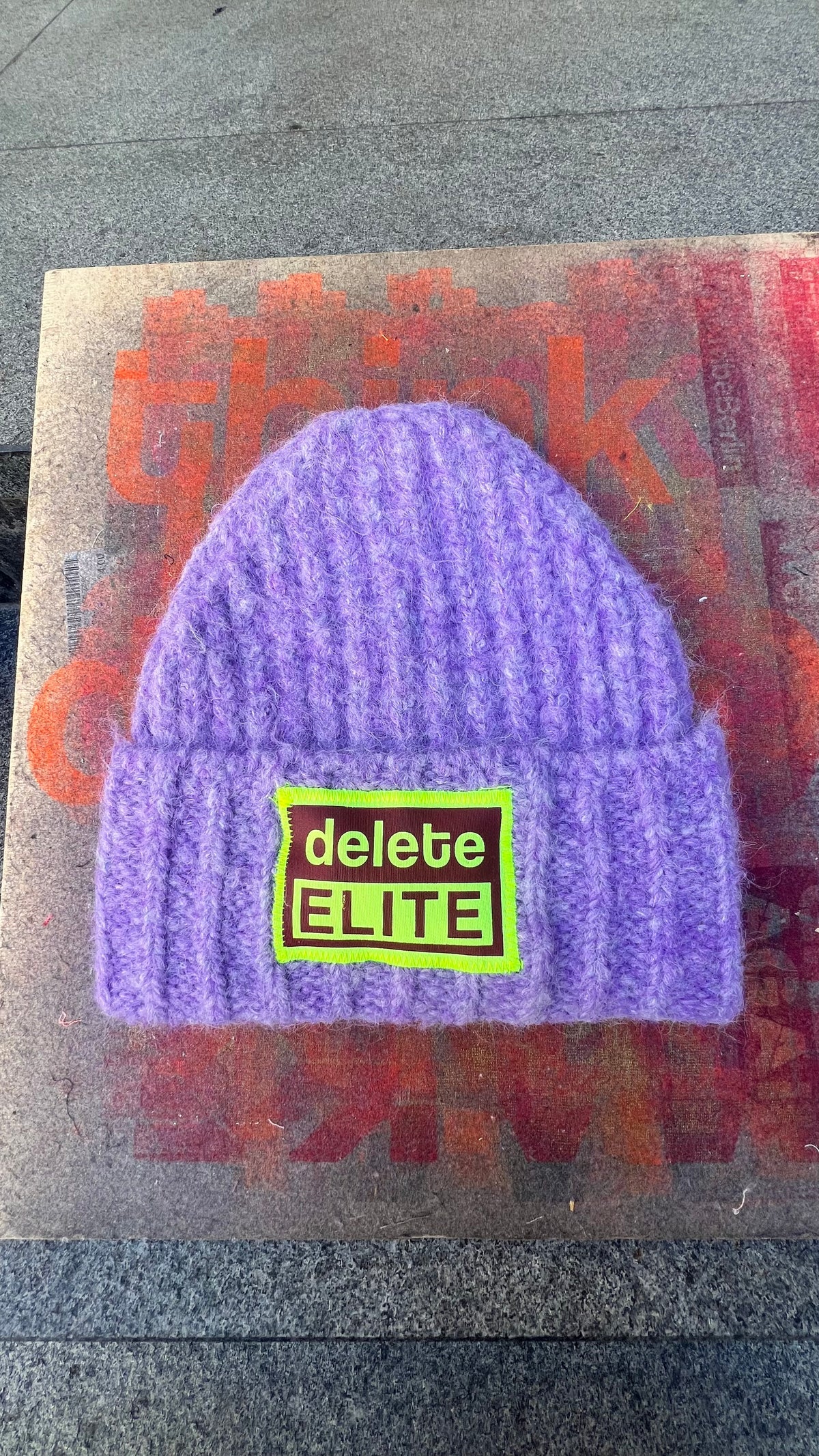 Heather Lilac Beanie
