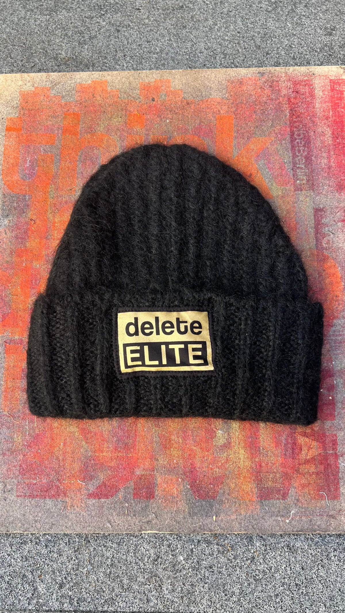 Black Beanie