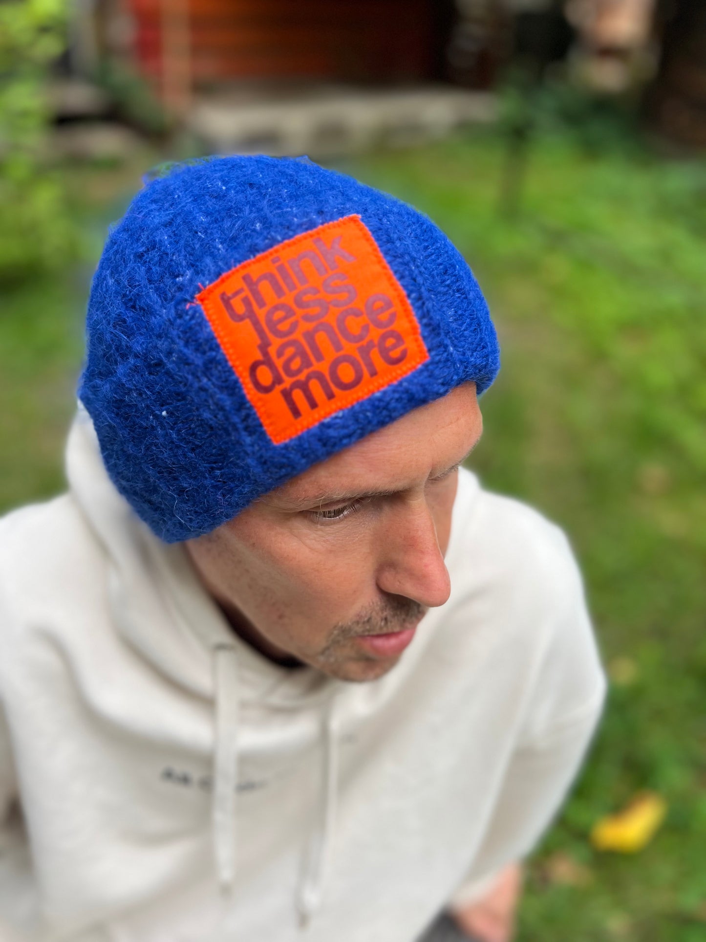 Neon Blue Beanie