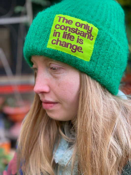 Green Beanie