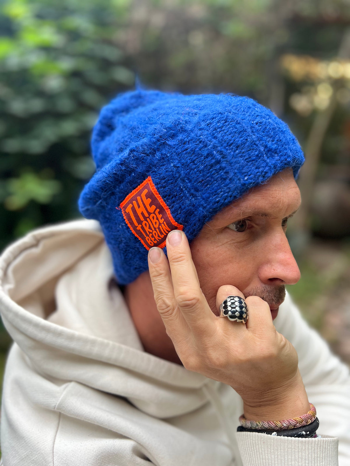 Neon Blue Beanie