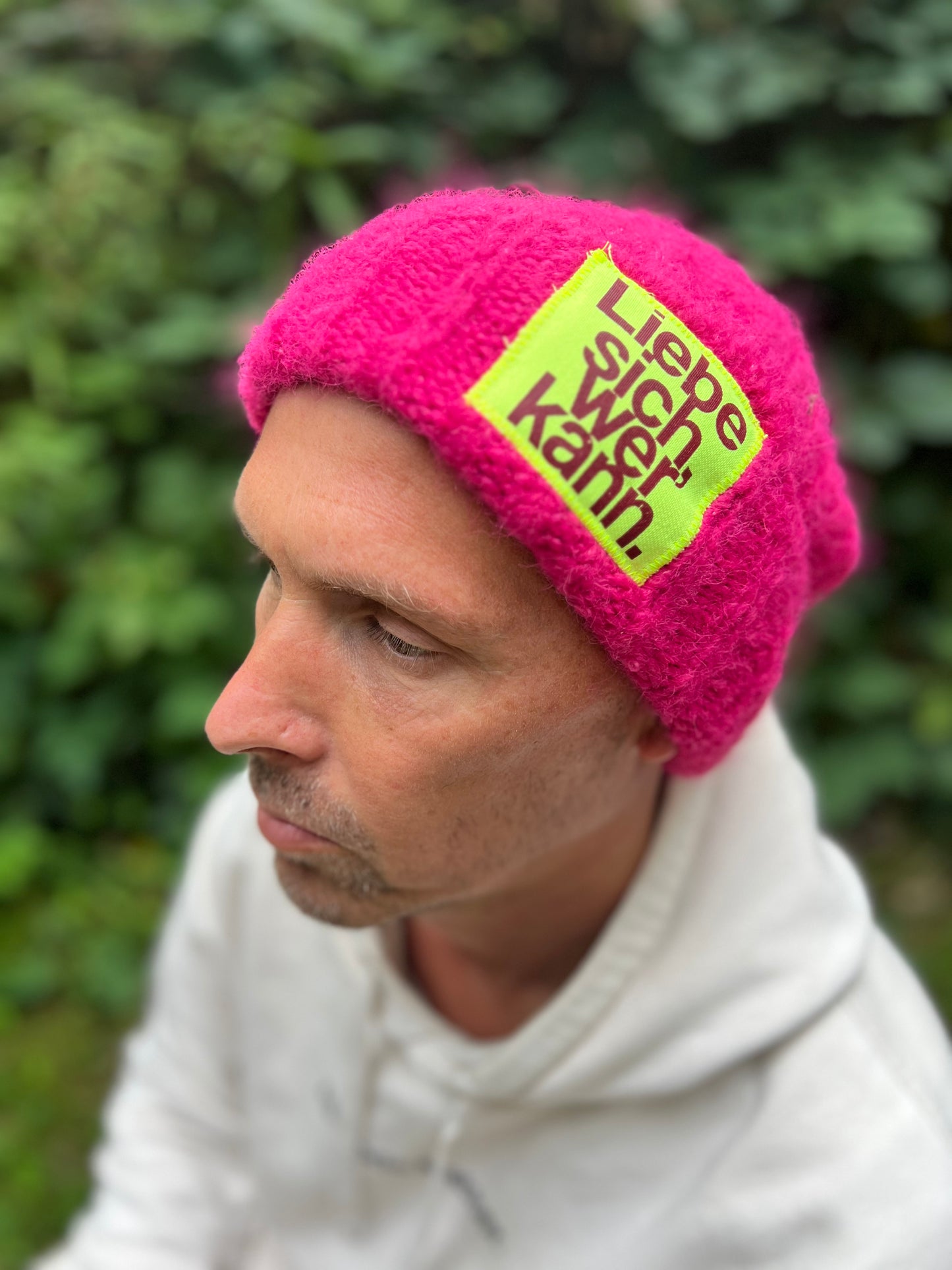 Neon Pink Beanie