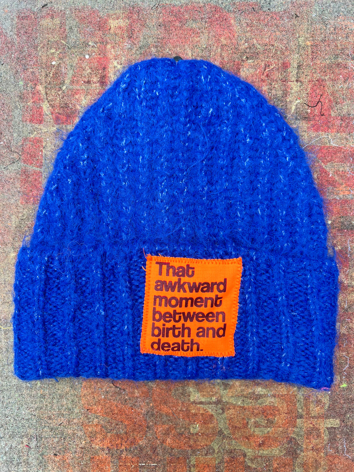 Neon Blue Beanie