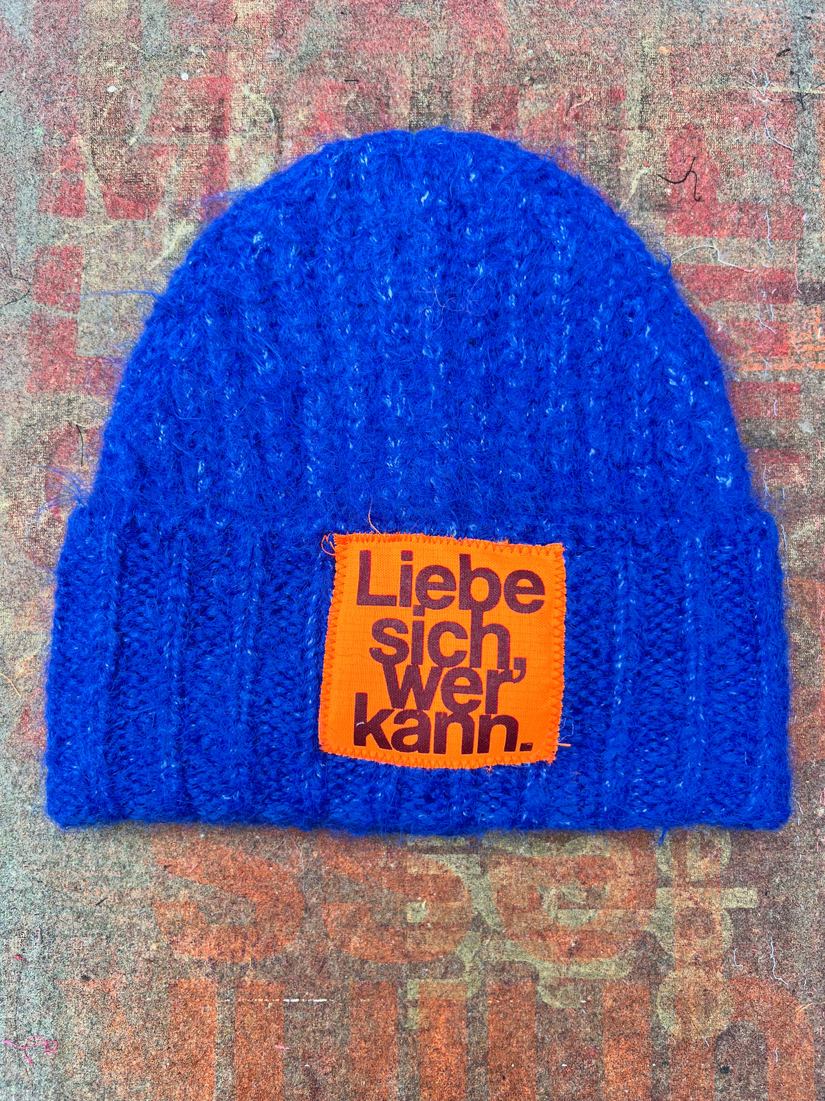 Neon Blue Beanie