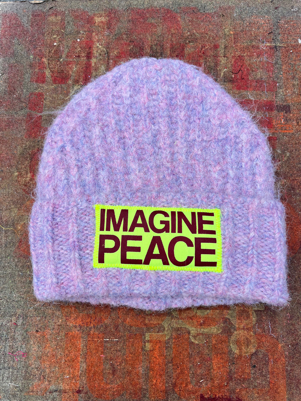Heather Lilac Beanie