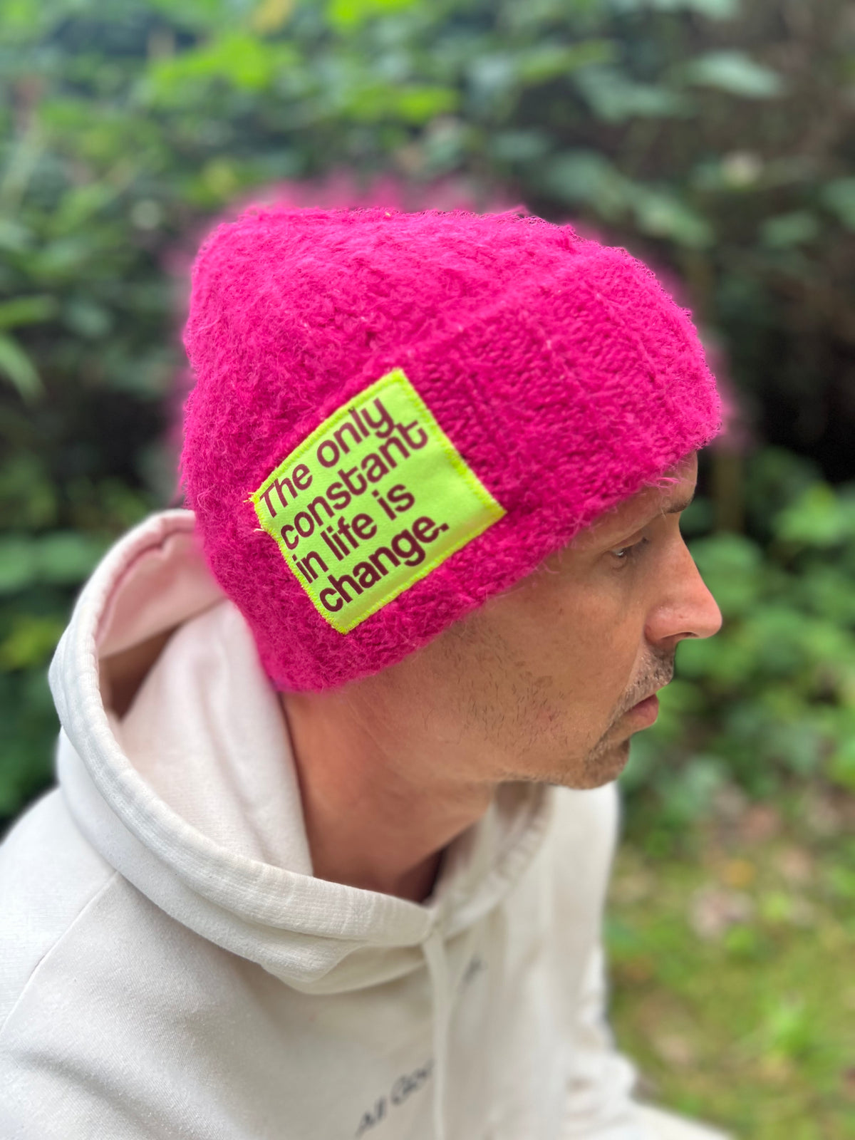 Neon Pink Beanie
