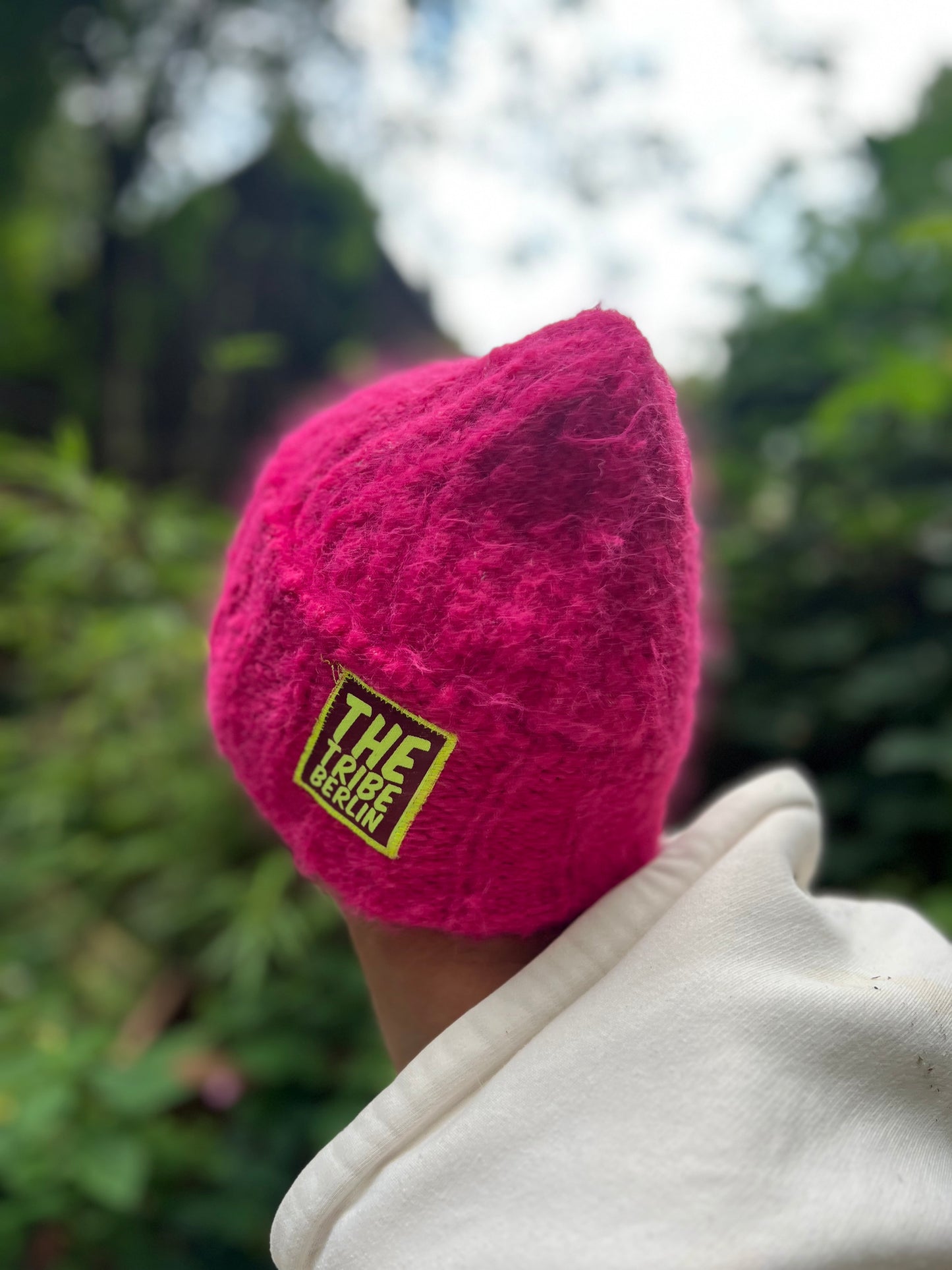 Neon Pink Beanie