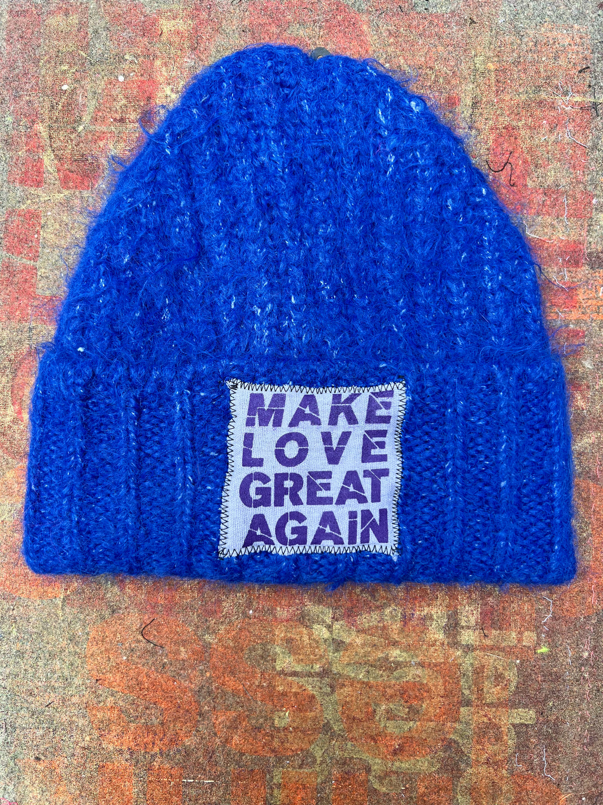 Electric Blue Beanie