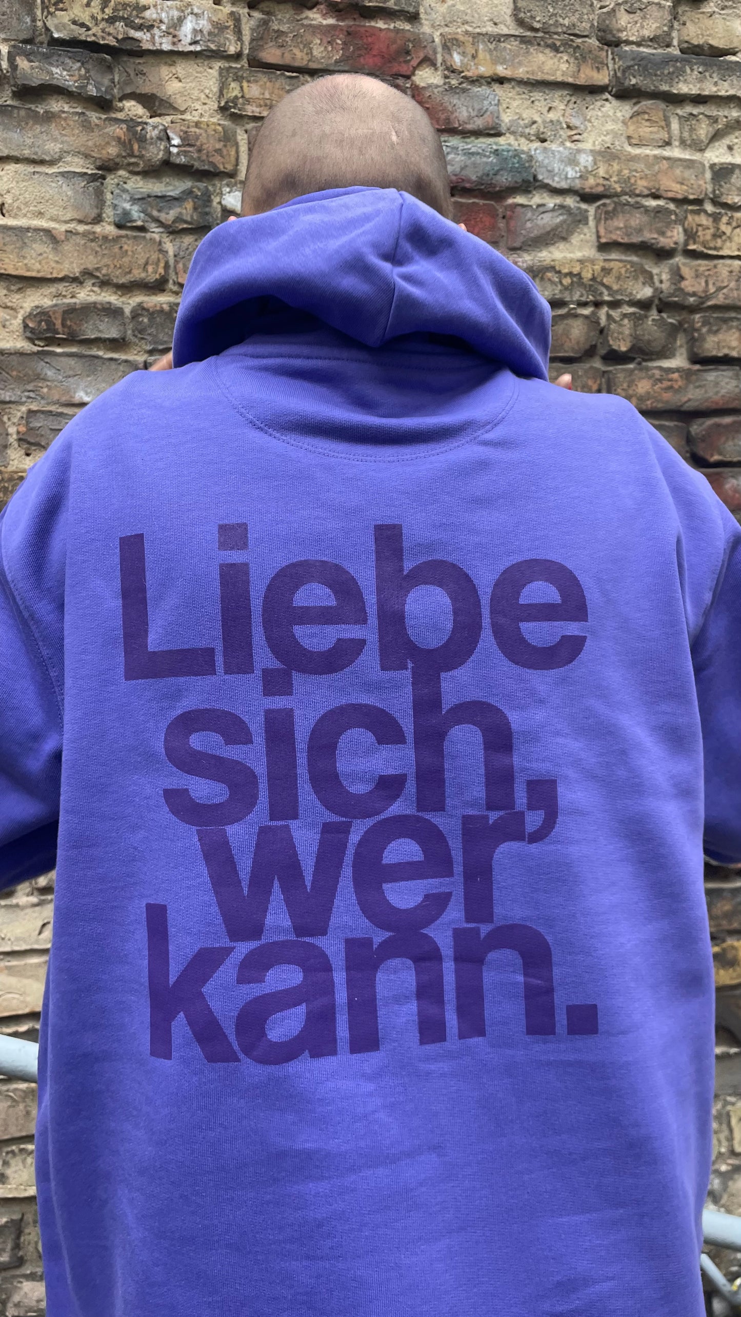 Lila Liebe Hoodie