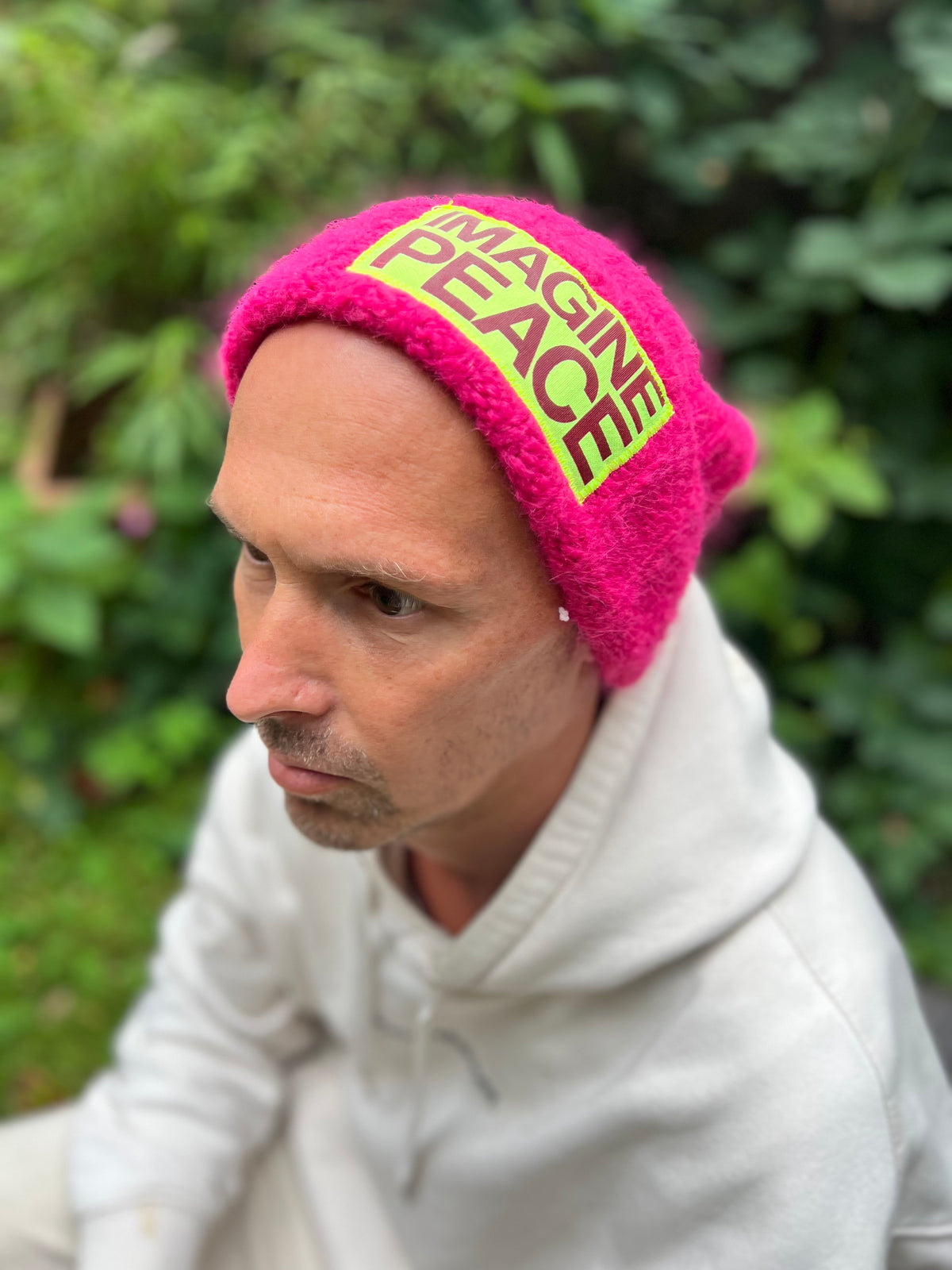 Neon Pink Beanie