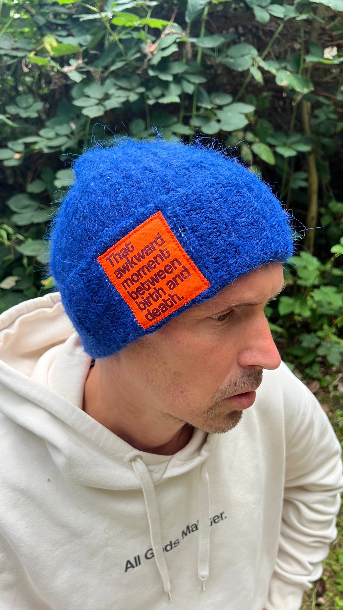 Neon Blue Beanie