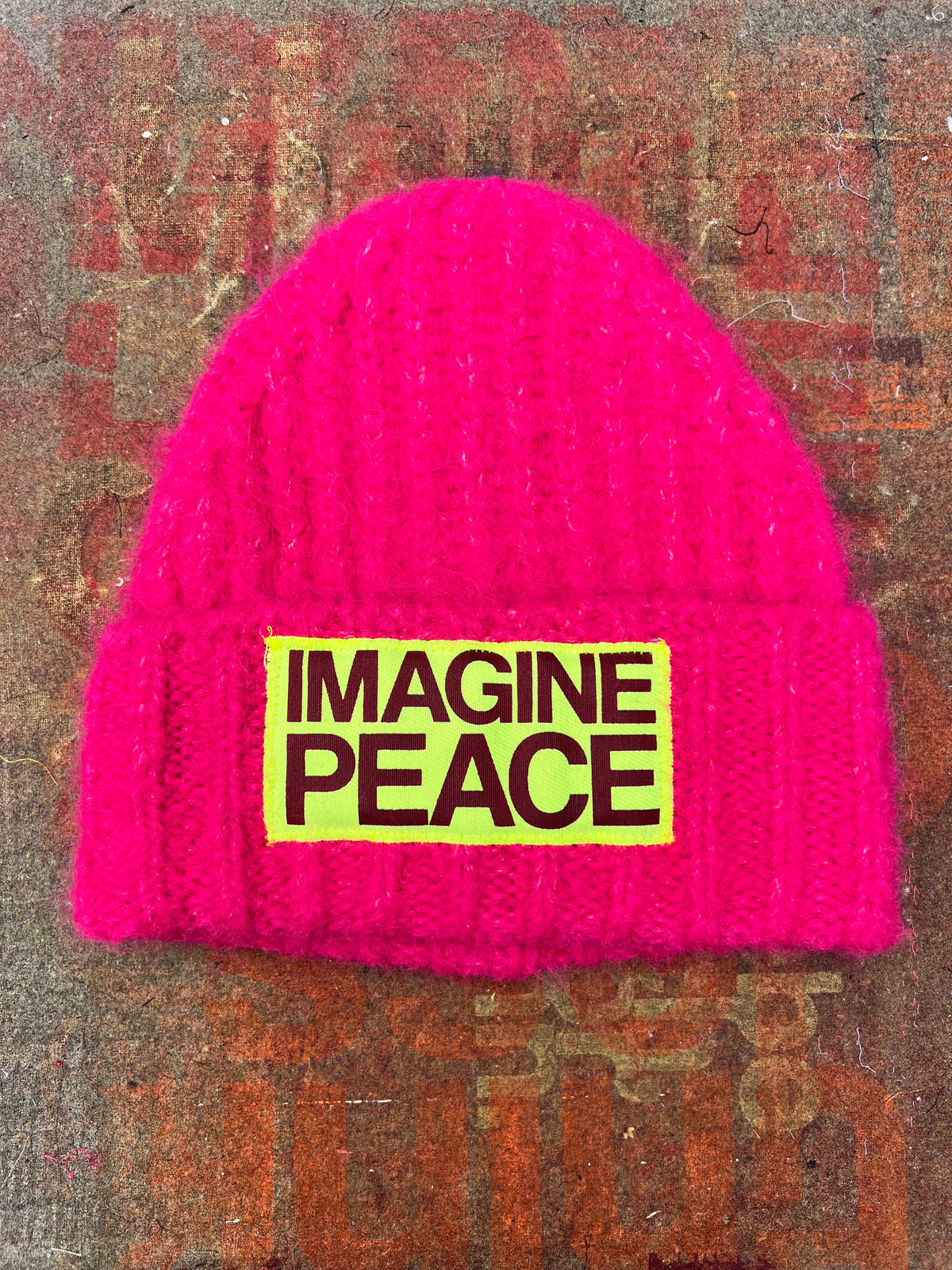 Neon Pink Beanie